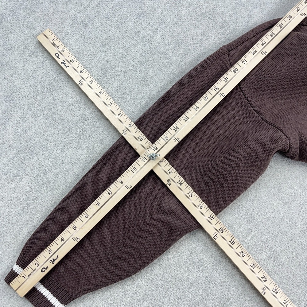 Taylor Swift Tortured Poets Department Sweater Women Large Brown V Neck Knit - Picture 10 of 11